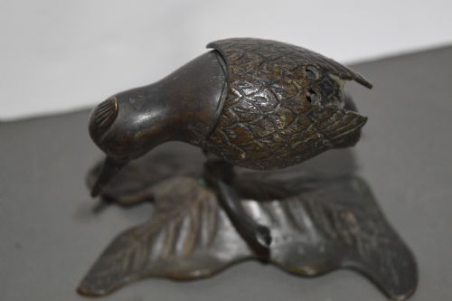 JAPANESE BRONZE BIRD CENSERC1880 - ADDITIONAL PHOTO 7