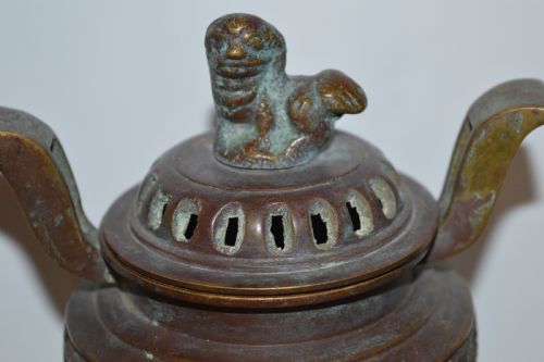 CHINESE BRONZE CENSERC1890 - ADDITIONAL PHOTO 1