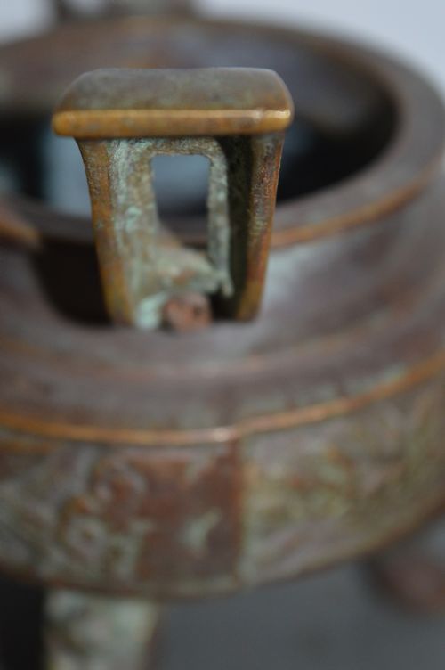 CHINESE BRONZE CENSERC1890 - ADDITIONAL PHOTO 8
