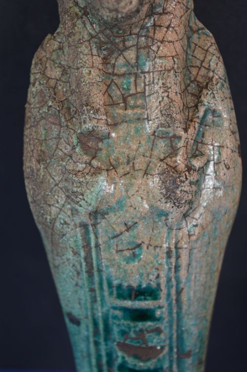 GRAND TOUR EGYPTIAN STONE FAIENCE SHABTIC1800 - ADDITIONAL PHOTO 9