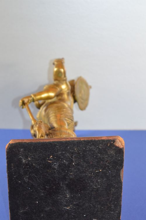 LARGE 42KG INDIAN BRONZE GANESH STATUEC1890 - ADDITIONAL PHOTO 9