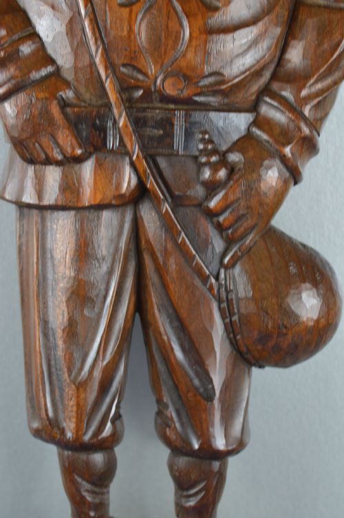 LARGE 80CM BLACK FOREST CARVED WALL HANGIONGC1890 - ADDITIONAL PHOTO 4