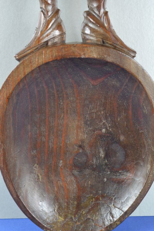 LARGE 80CM BLACK FOREST CARVED WALL HANGIONGC1890 - ADDITIONAL PHOTO 6