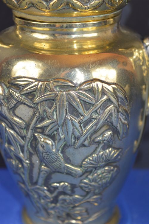LARGE CHINESE BRONZE CENSERJAR WITH LIDC1890 - ADDITIONAL PHOTO 1