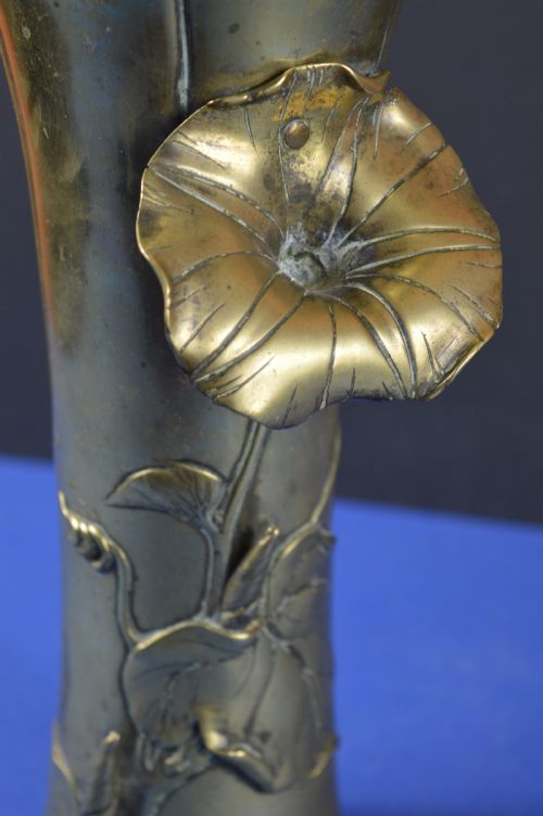 LARGE 31CM CHINESE BRONZE VASEC1850 - ADDITIONAL PHOTO 7