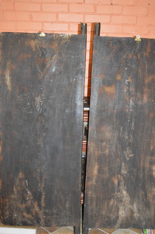 PAIR LARGE 5FT TORAJA SULAWESI CARVED TRIBAL DOORSC1850 - ADDITIONAL PHOTO 21