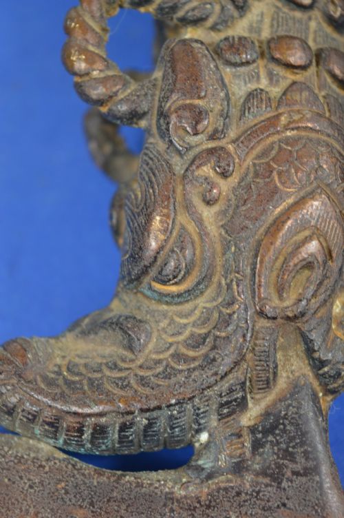 2 TIBETAN BRONZE BUDDHIST CEREMONIAL KNIVES KARTIKAC1890 - ADDITIONAL PHOTO 9
