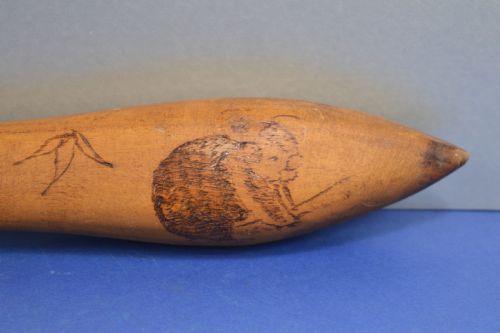 AUSTRALIAN ABORIGINAL NULLA NULLA THROWING CLUB C1890 - ADDITIONAL PHOTO 5