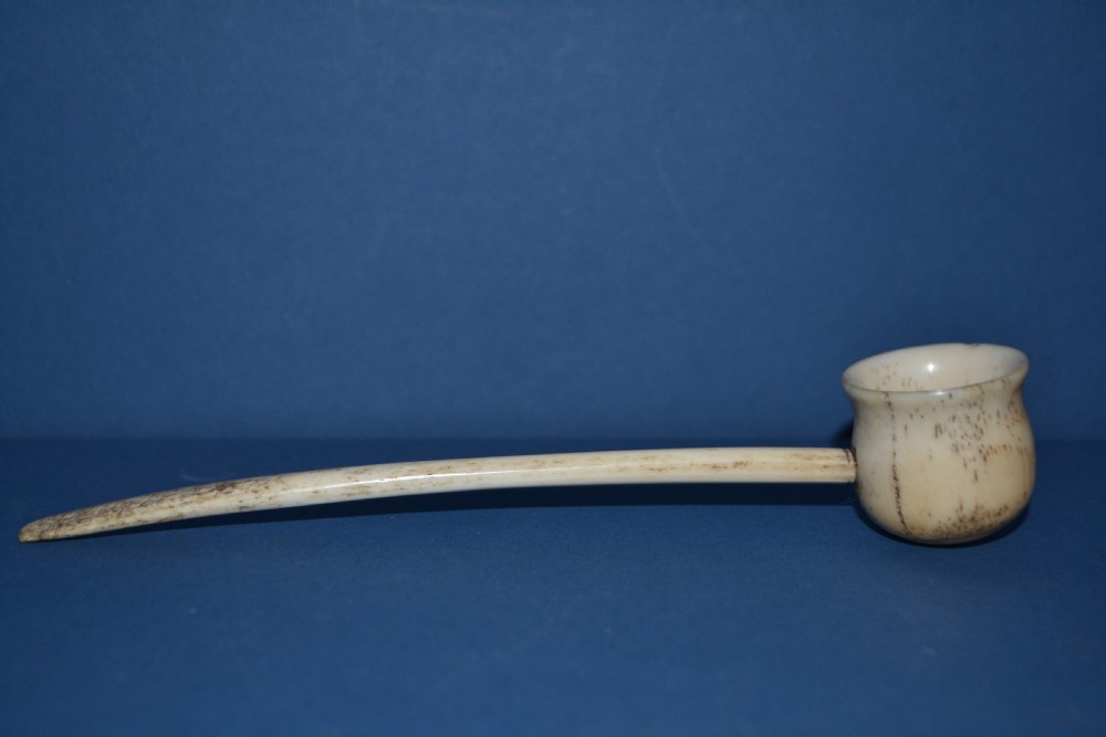 18th Century Whale Bone Ladle, Scottish, c 1760