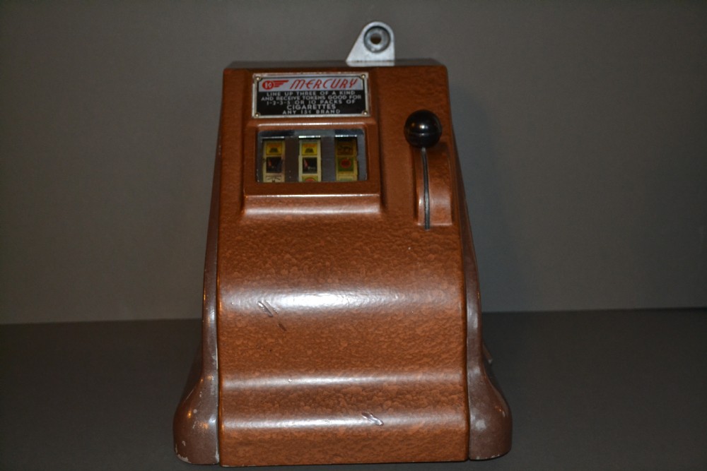 Groetchen Mercury Trade Stimulator Amusement Machine, Art Deco,c1930