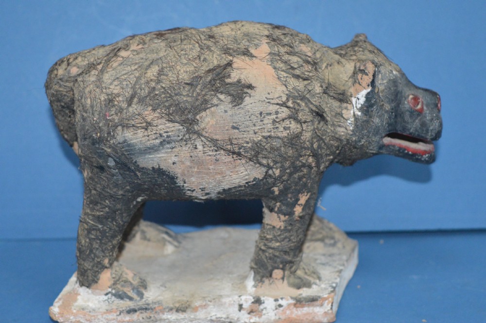 19th Century African Fetish Pig,Congo,1890