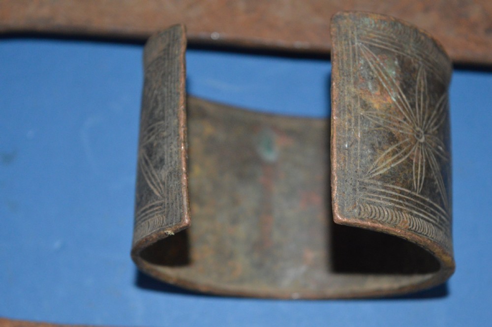 2 large 19th Century Cast Iron African Currency Pieces,Congo,c1890 (Pt Collection 21 Pieces) View XII