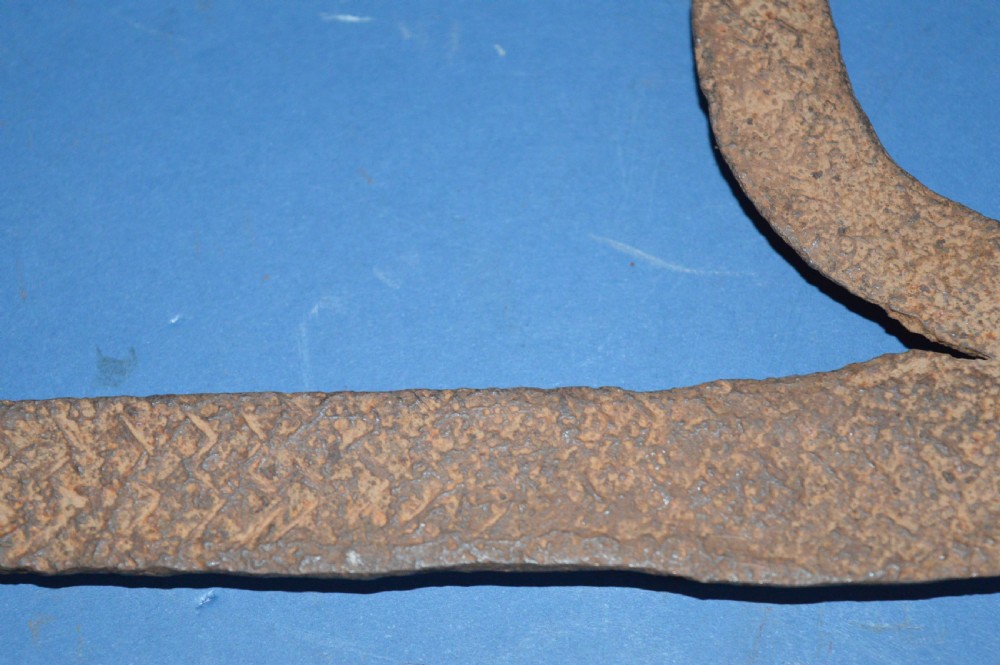 2 Large 19th Century African Cast Iron Currency Pieces, Congo, c1890 (Pt Collection 21 Pieces) View VIII