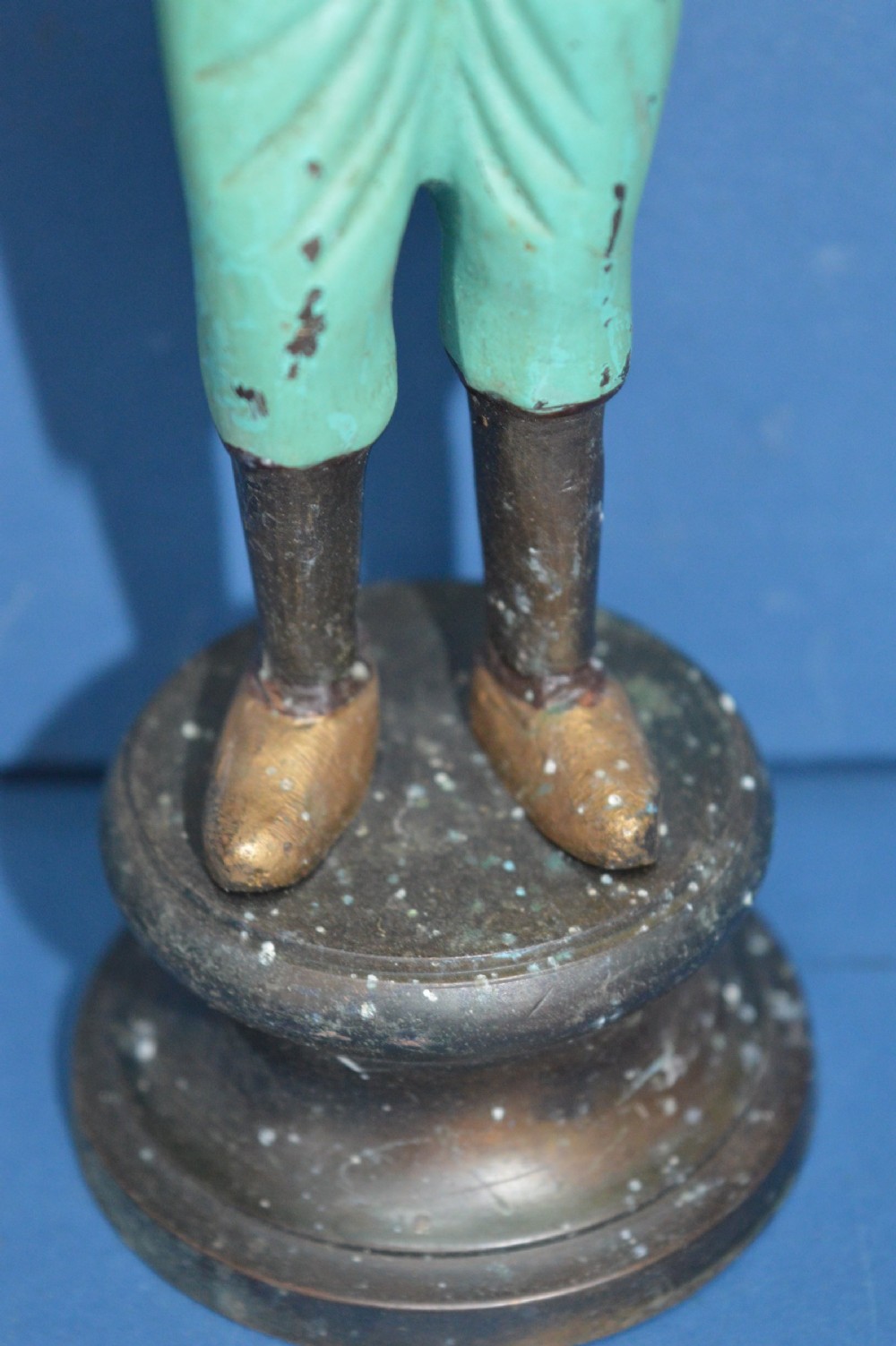 Early 20th Century Cold Painted Bronze Statue, c1910 View III