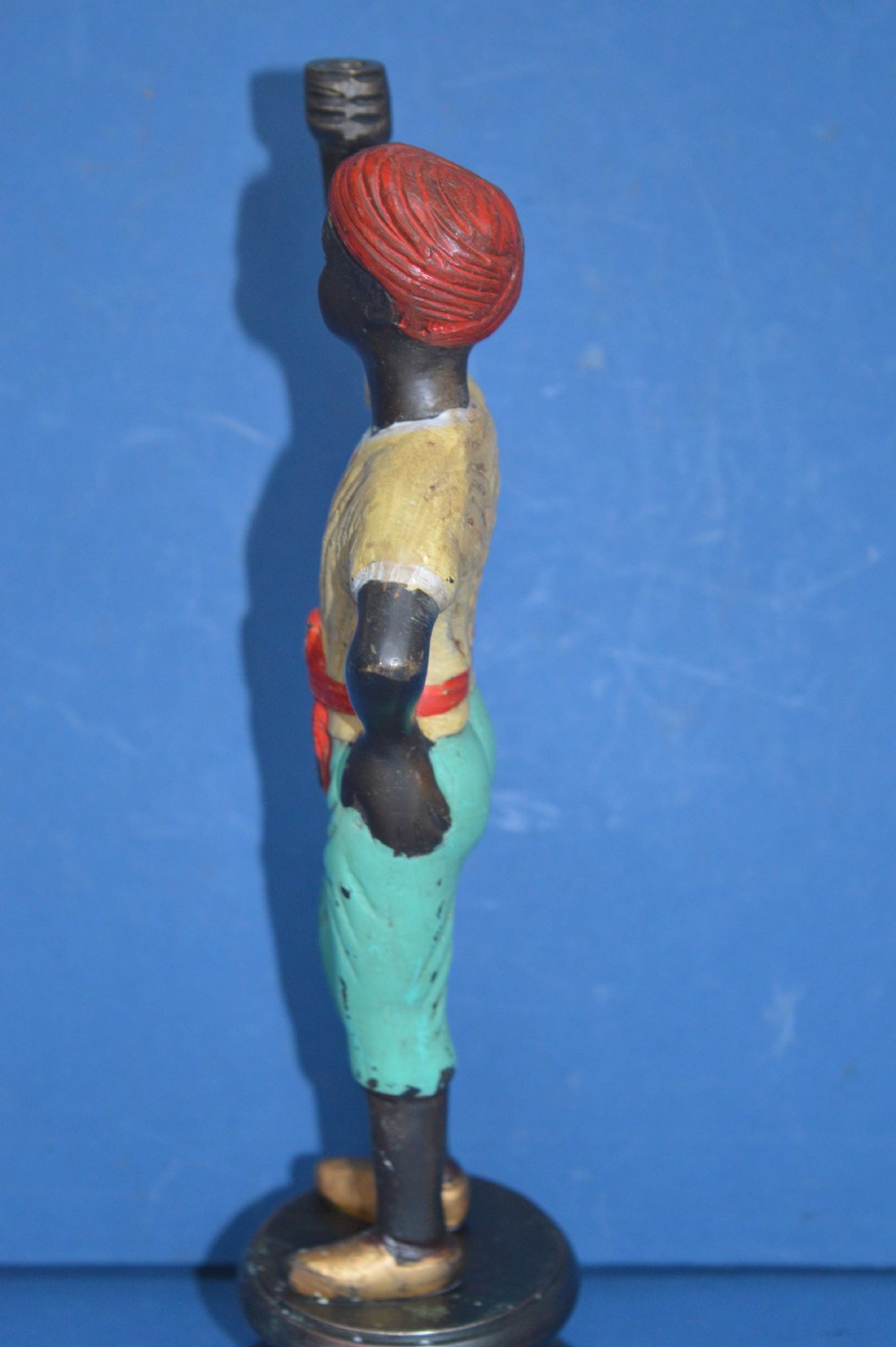 Early 20th Century Cold Painted Bronze Statue, c1910 View X