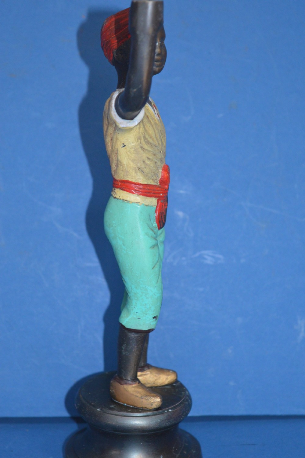 Early 20th Century Cold Painted Bronze Statue, c1910 View XII