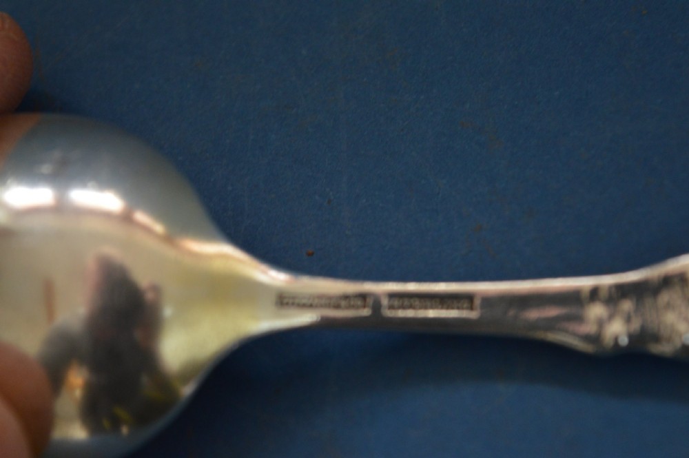 Tiffany And Co Sterling Silver (50g) Christening Spoon, Art Nouveau Decoration,c1900 View VI