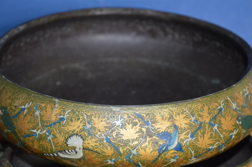 Collection 14 Indian Kashmir Papier Mache Bowls,c1920 View IV