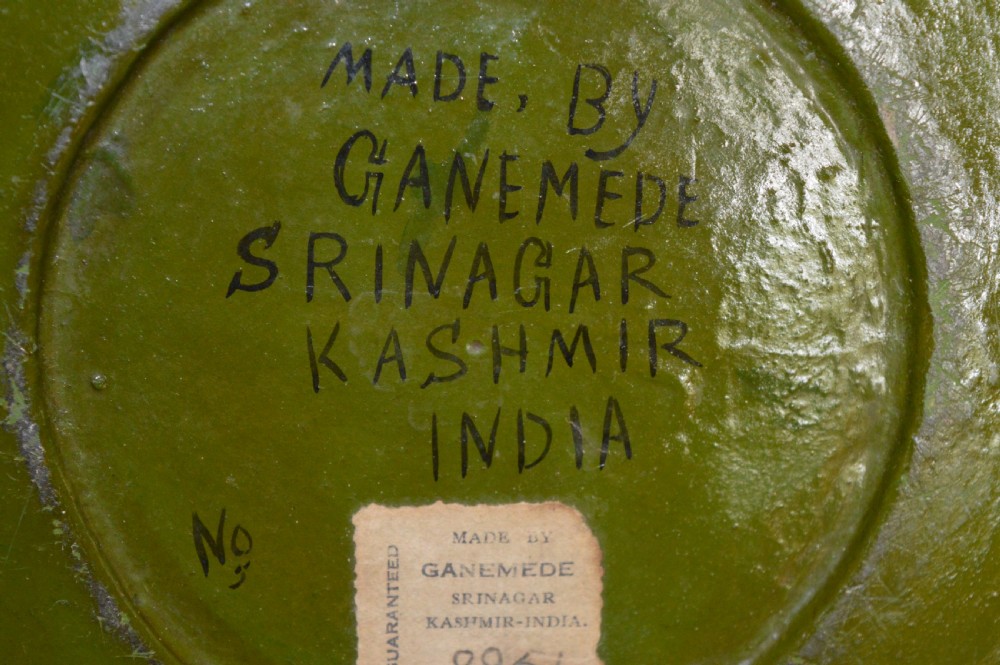 Collection 14 Indian Kashmir Papier Mache Bowls,c1920 View VI