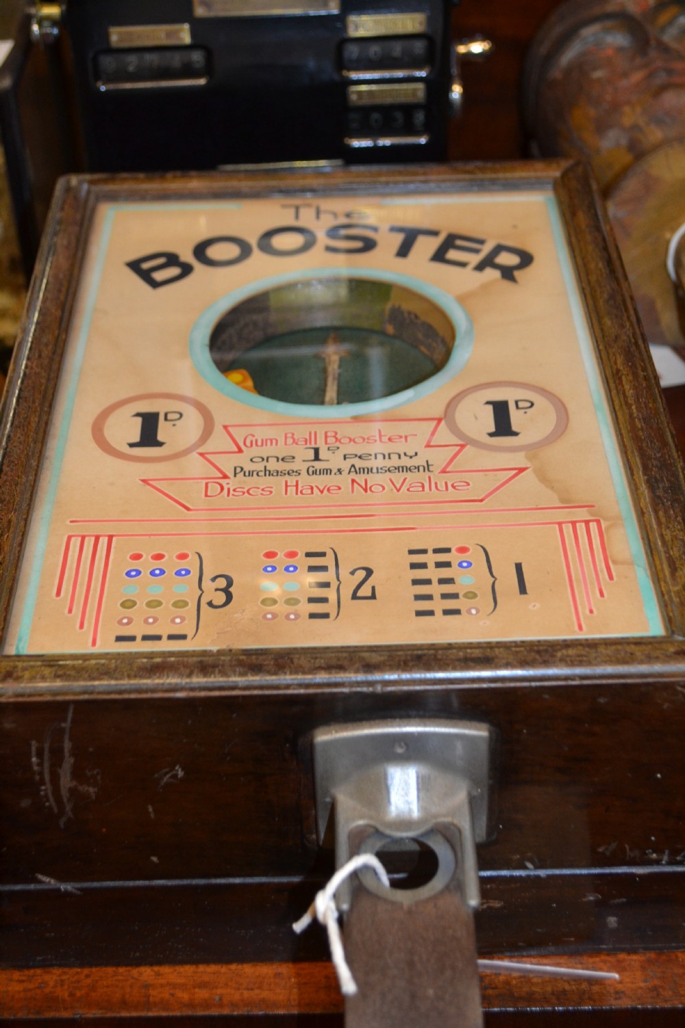 Booster Trade Stimulator Amusement Machine,c 1933
