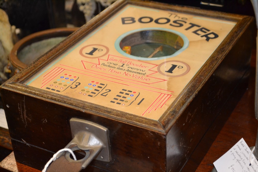 Booster Trade Stimulator Amusement Machine,c 1933 View V