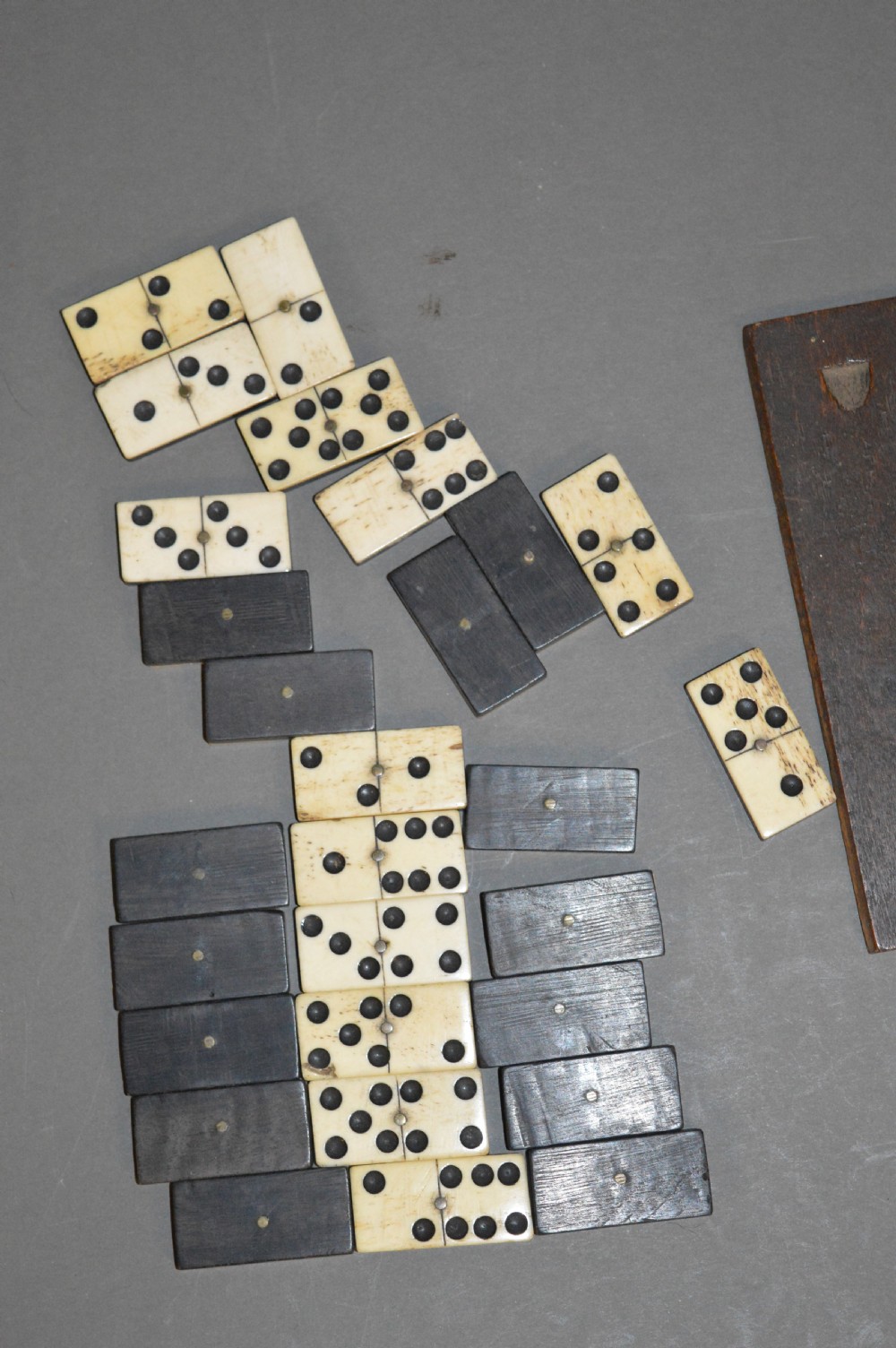 Napoleonic Era Prisoner Of War Domino Set, c 1810 View VI