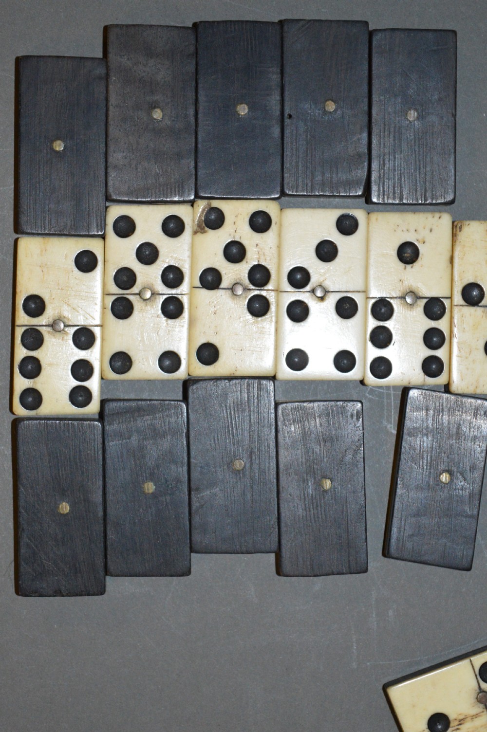Napoleonic Era Prisoner Of War Domino Set, c 1810 View VII