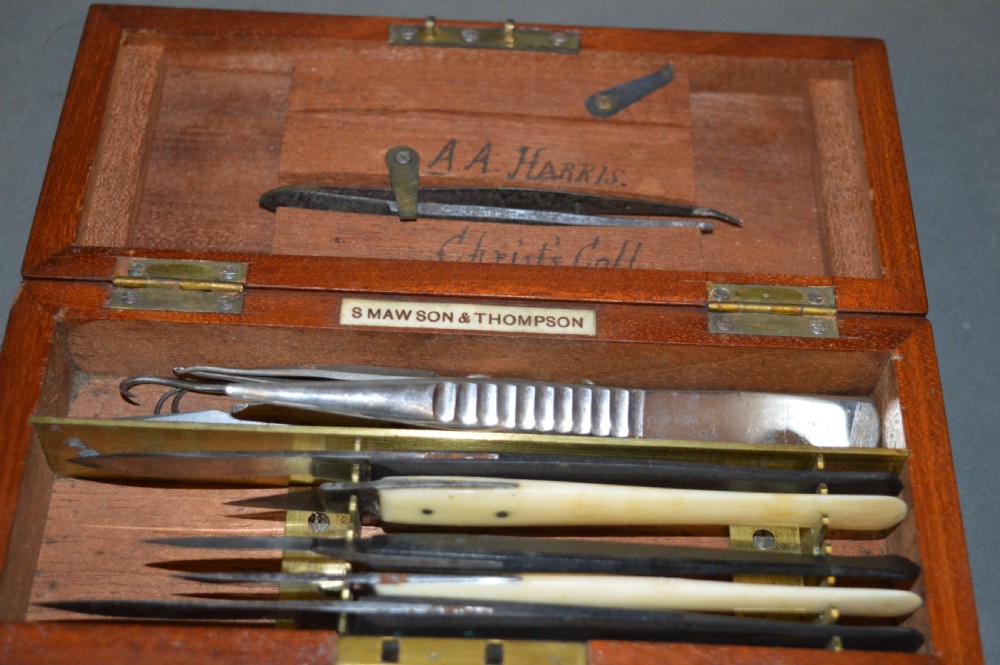 3 Boxes Surgeons Campaign Instruments, c 1890,With Provenance. View VI