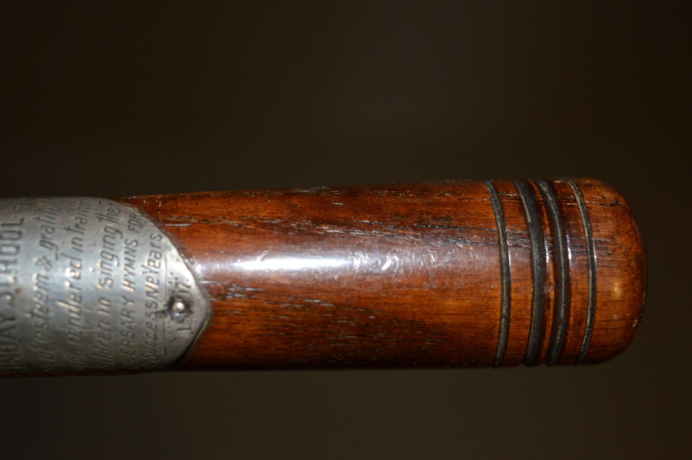 19th Century Music Conductors Baton Dated 1897 View IV