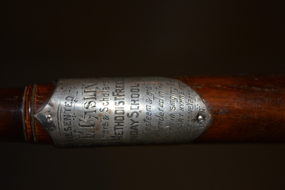 19th Century Music Conductors Baton Dated 1897 View V
