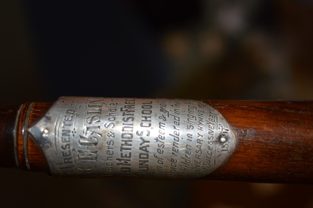 19th Century Music Conductors Baton Dated 1897 View VI