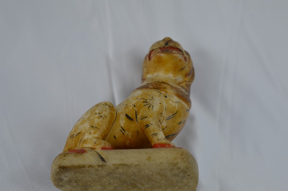 19th Century Indian Alabaster Tiger Statue, c1850 View VIII