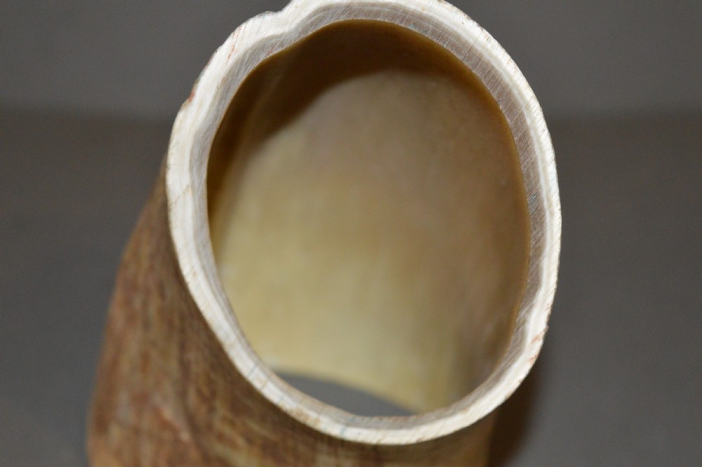 18th Century Cow Horn Scrimshaw, c1780 View VII