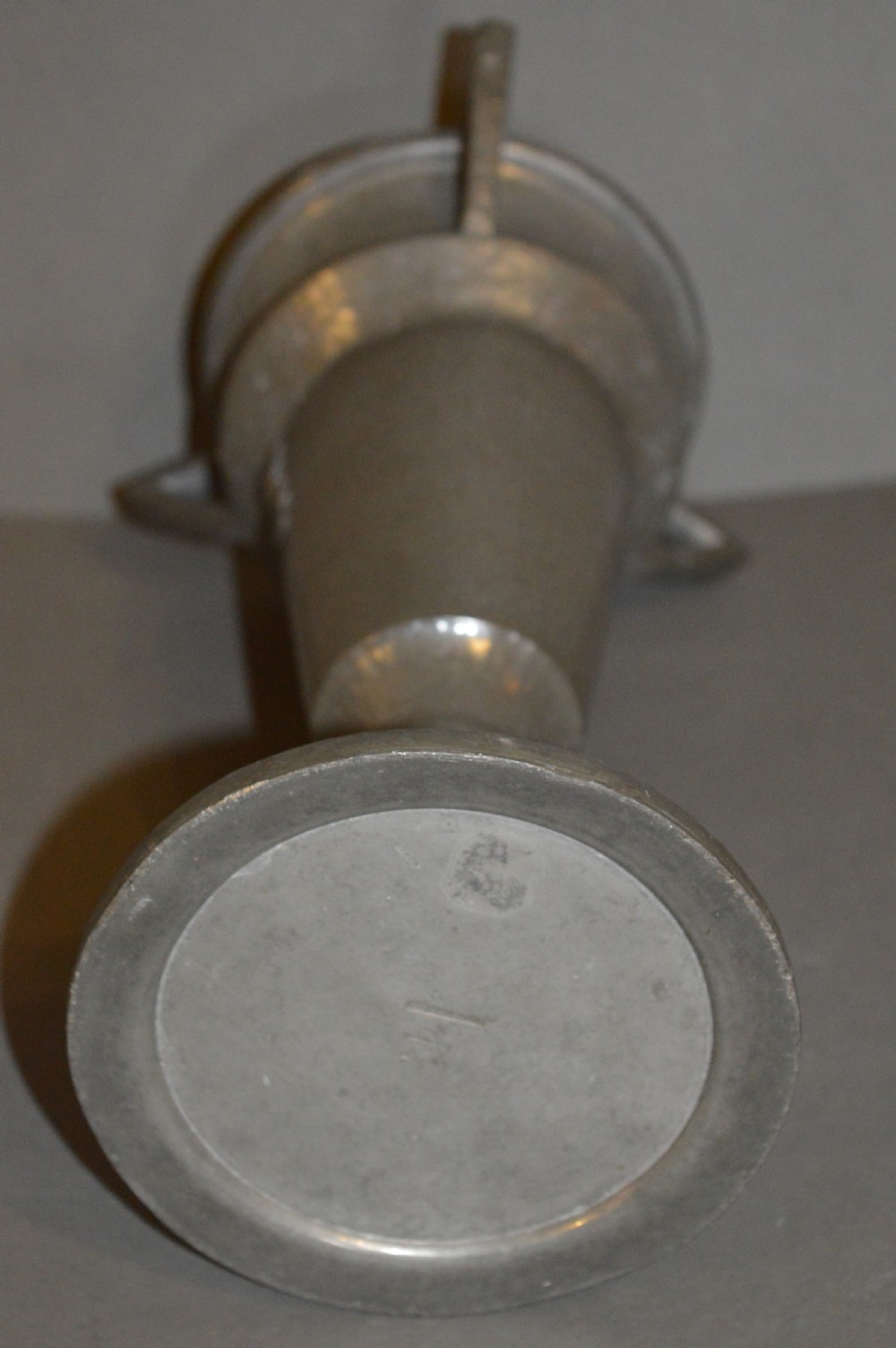 Large (1.2 kg) Art Nouveau Pewter Vase, c1900 View VIII