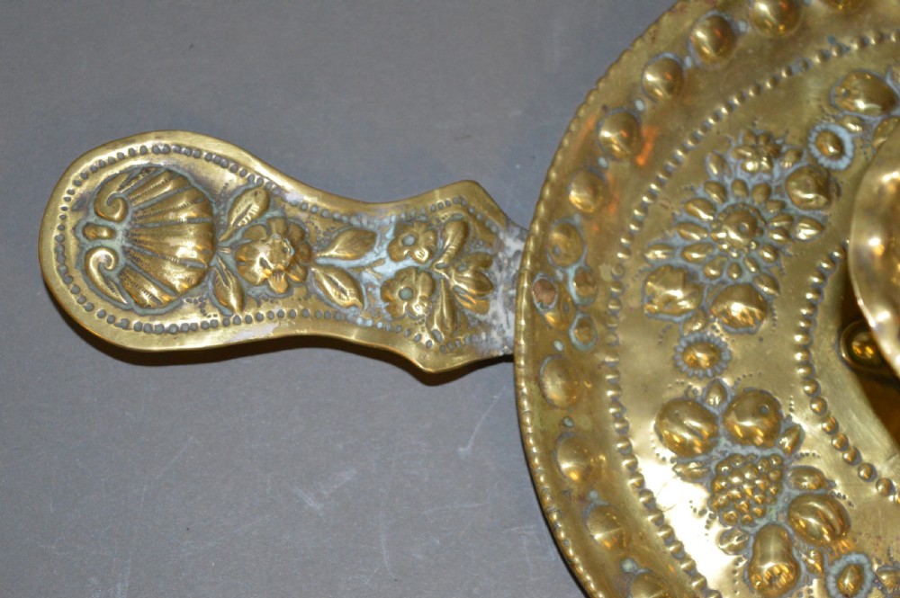 Art Nouveau Brass Candle/Chamberstick,c1900 View V
