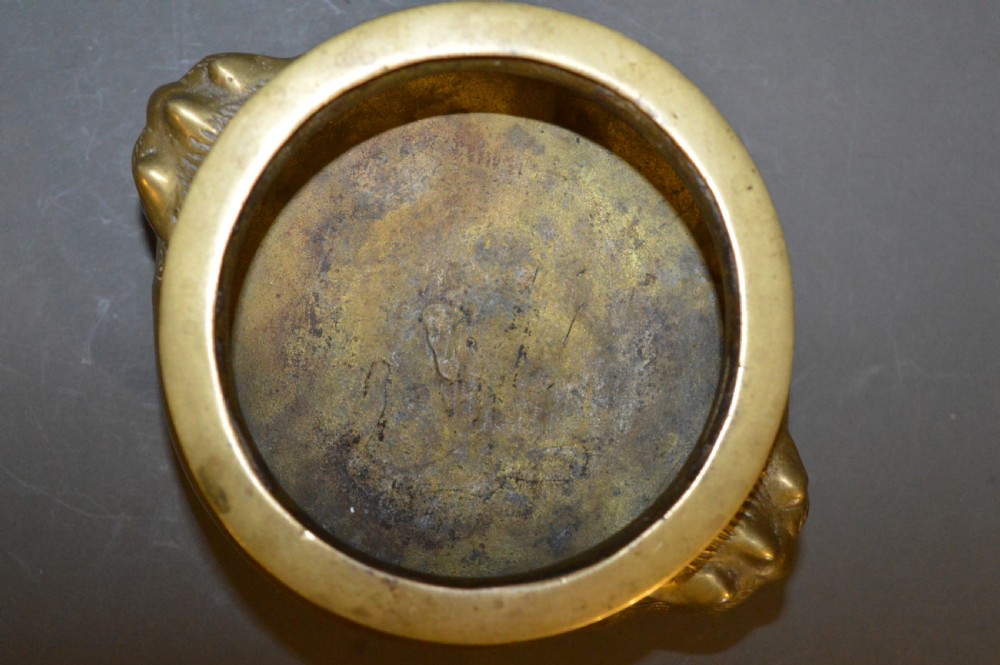 Chinese Qing Dynasty Bronze Bowl/Censer, c1880 View VI