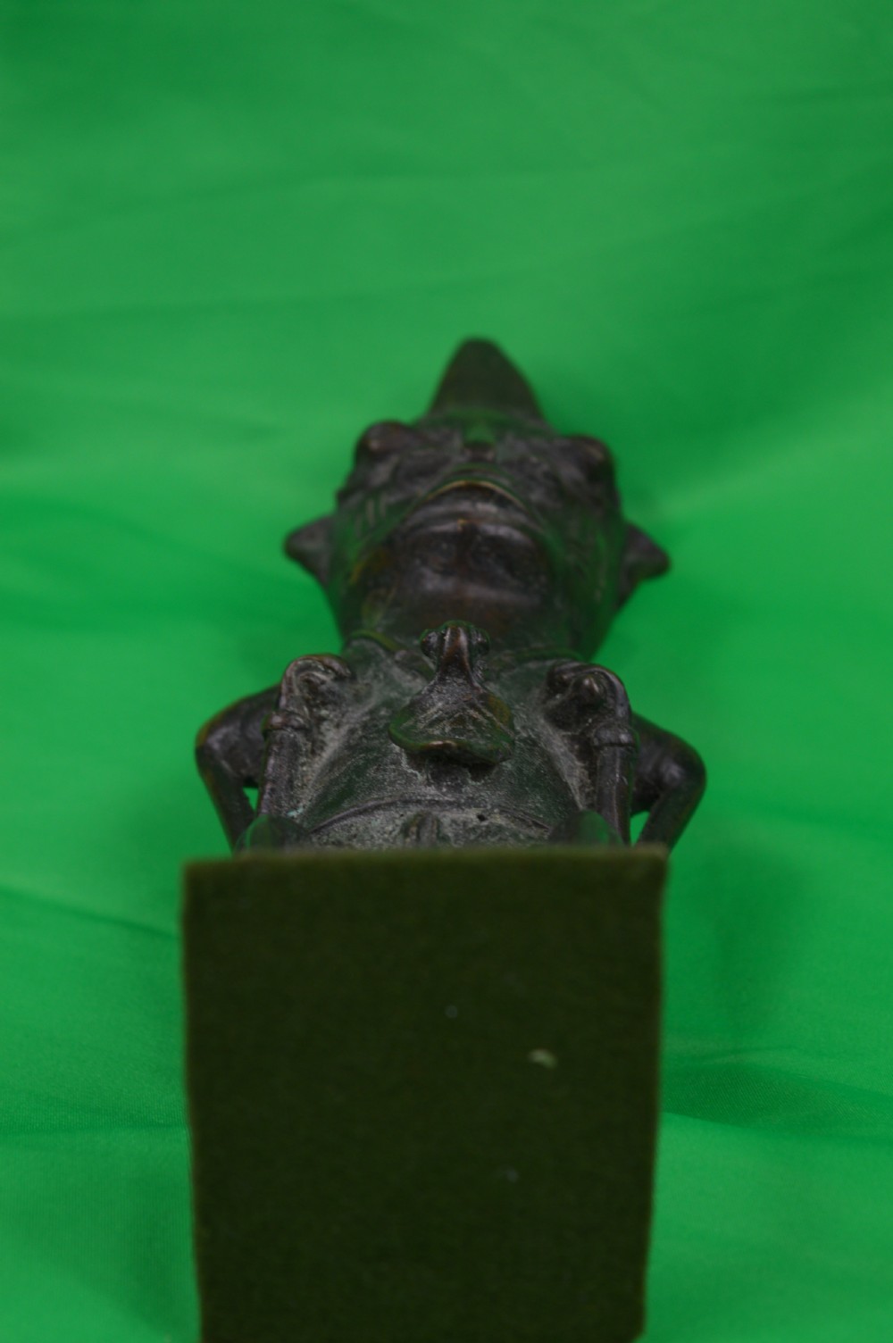 Large African Yoruba Bronze Fertility Statue,c1920 View IX