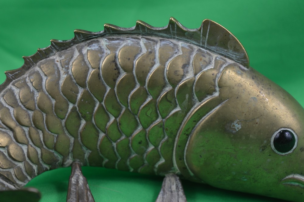 Large Chinese Bronze Carp, c1890 View III