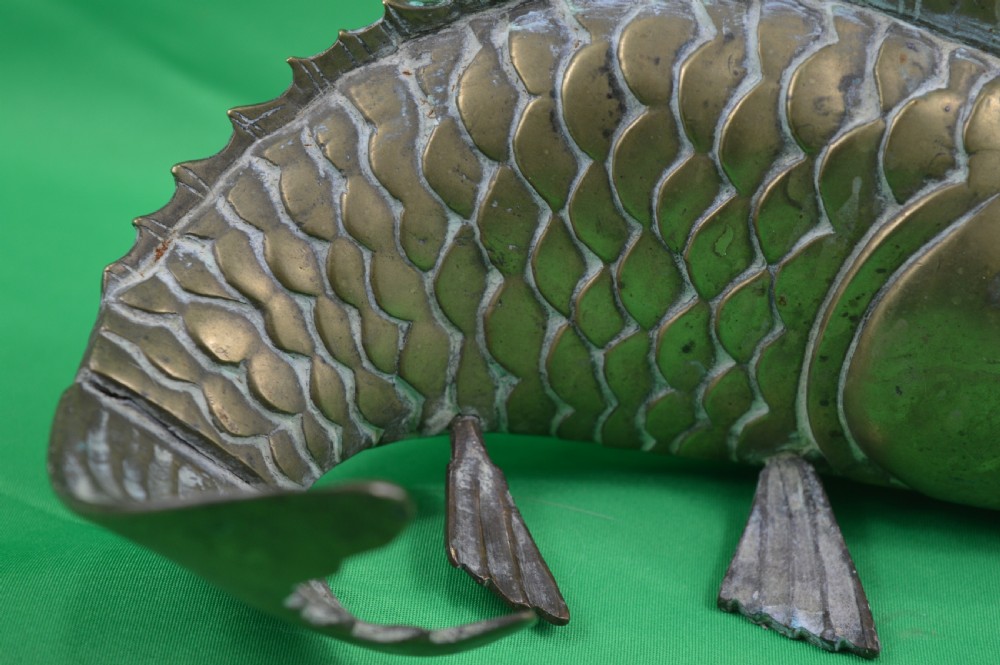 Large Chinese Bronze Carp, c1890 View IV