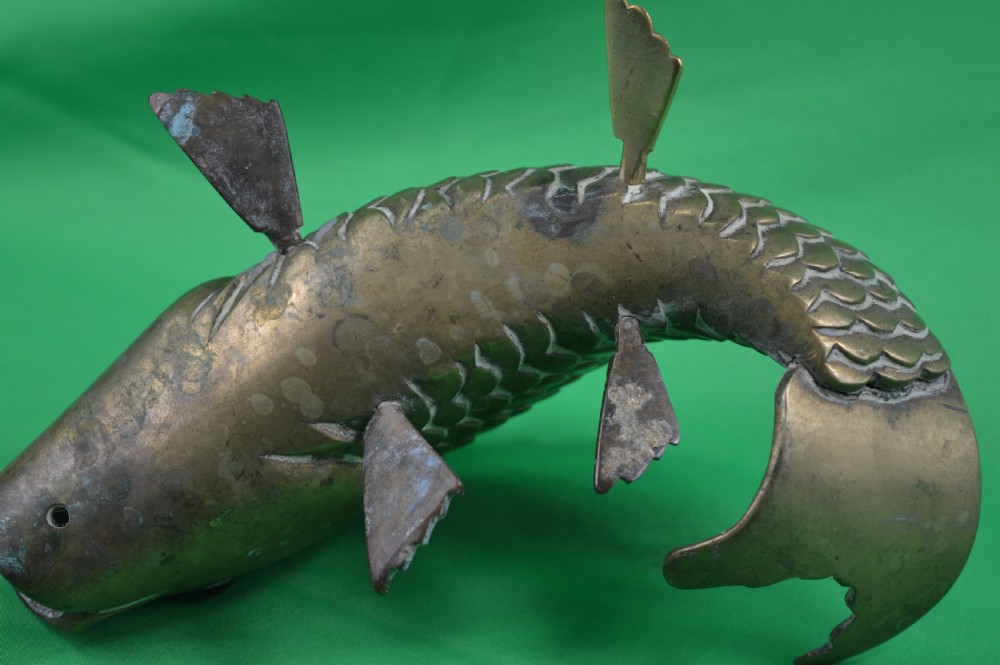 Large Chinese Bronze Carp, c1890 View VI