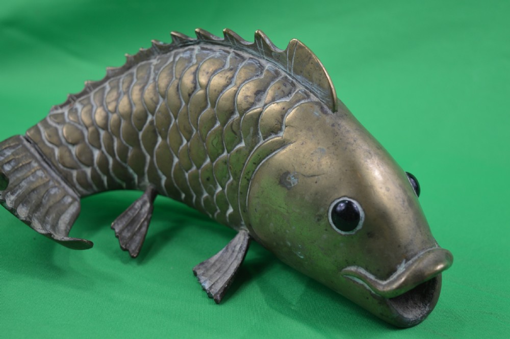 Large Chinese Bronze Carp, c1890 View VIII