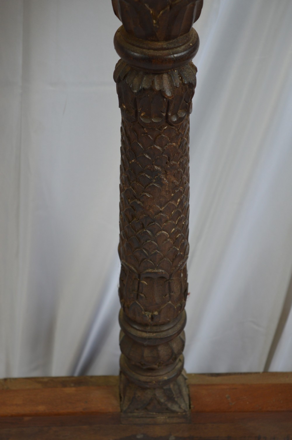 Huge Carved Indian Window/Balcony Panel,c1850 View IX