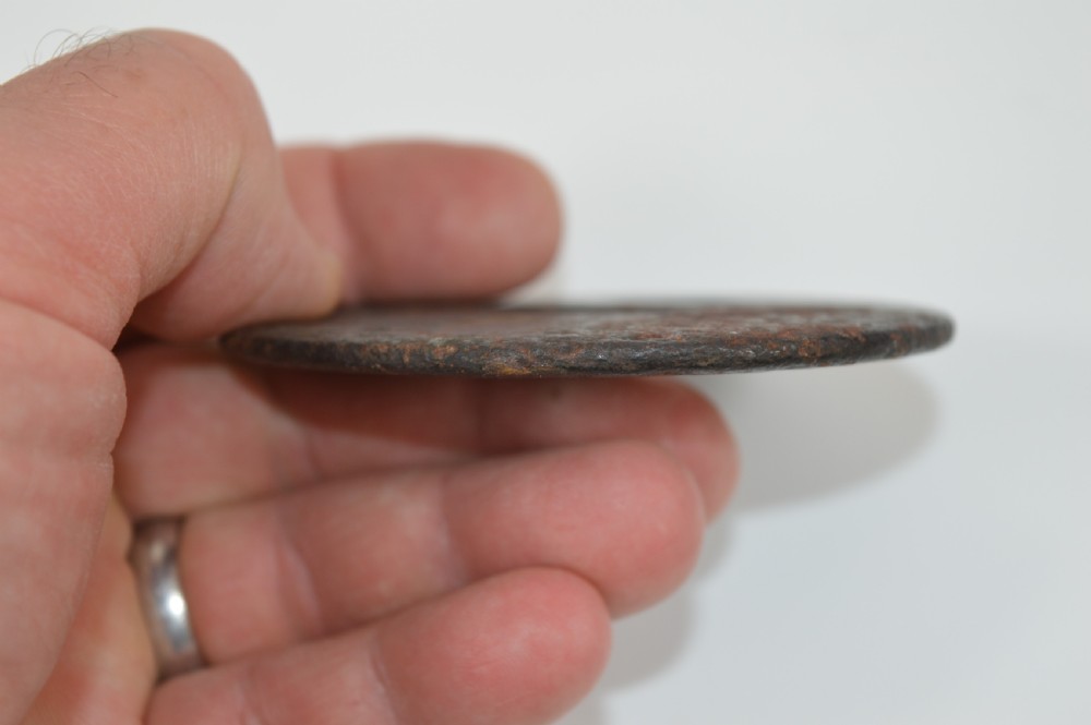 Japanese Cast Iron Tsuba , c1800 View V