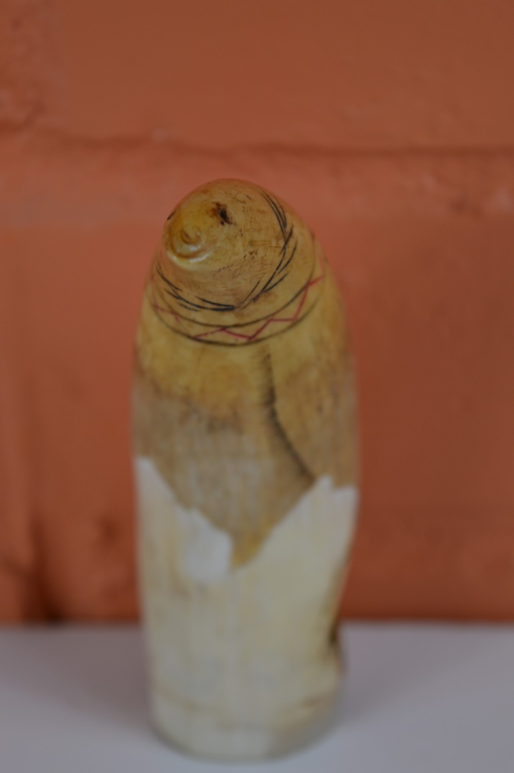 Early 19th Century Whale Tooth Scrimshaw, c1800 View VI