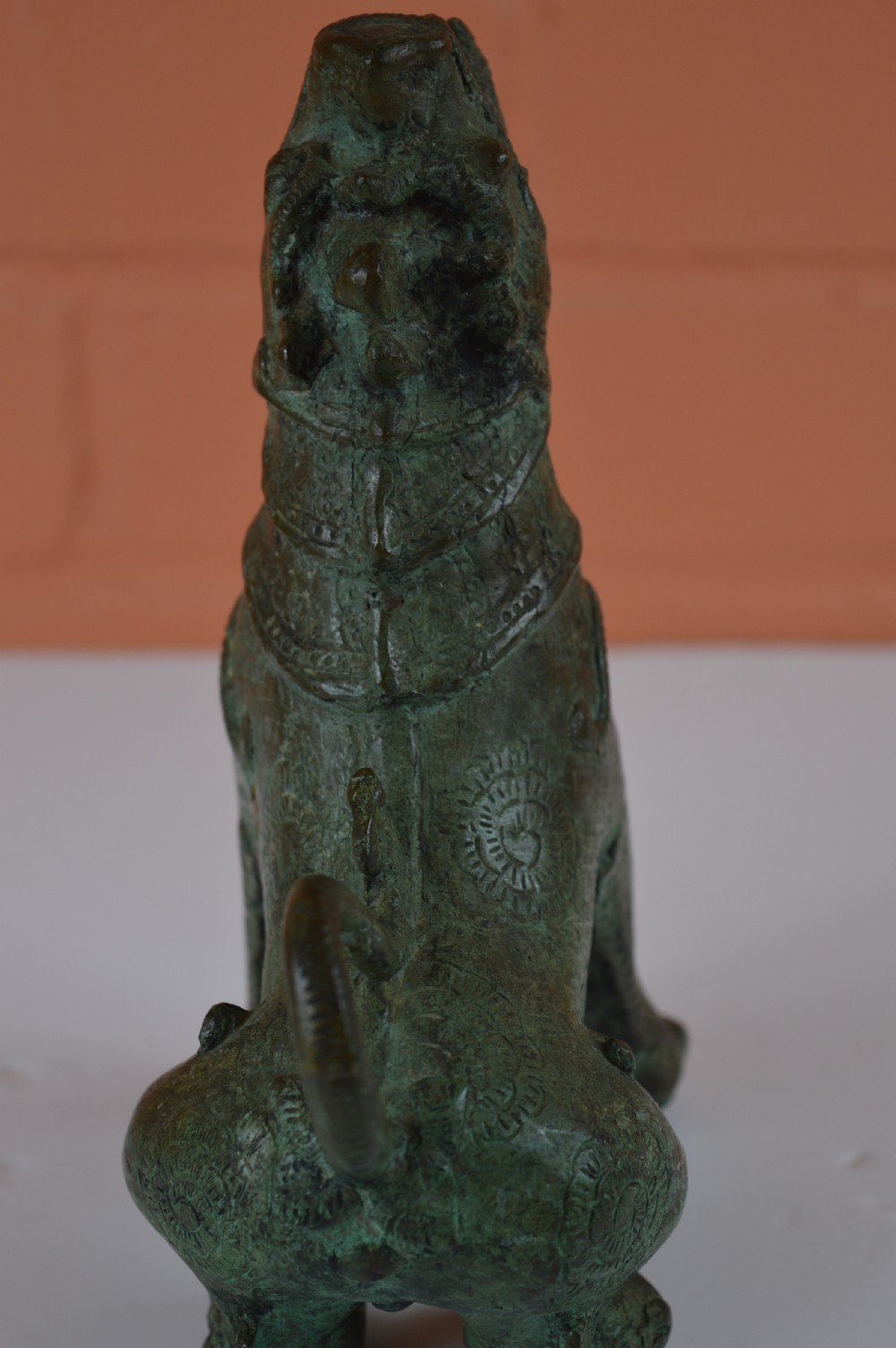 Tibetan Bronze Temple Lion, c1880 View VIII