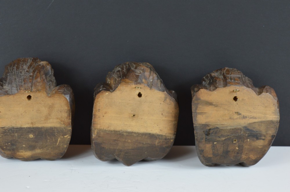 3 18th century Carved Wood Putti, c1780 View VII