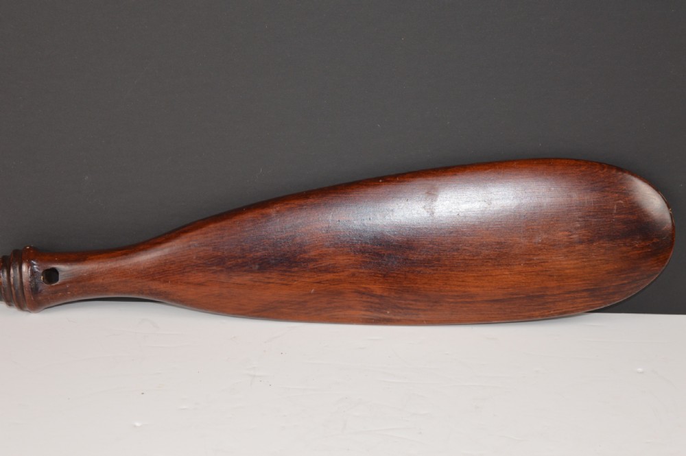 Maori Patu Carved Wood Tribal Club,c1920 View V