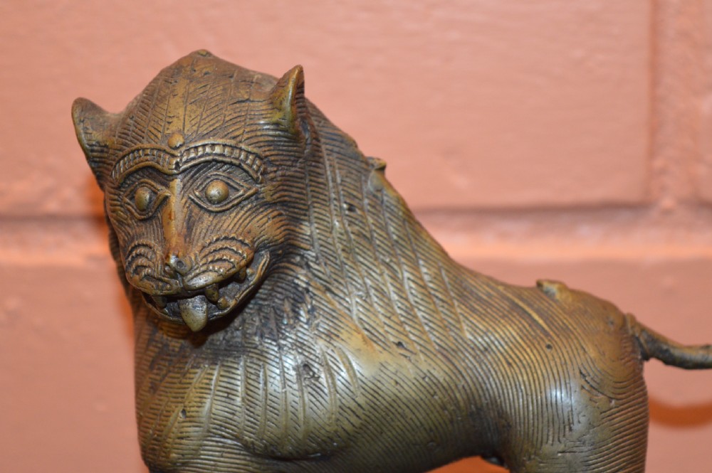 Indo-Persian Bronze Lion, c1860 View III