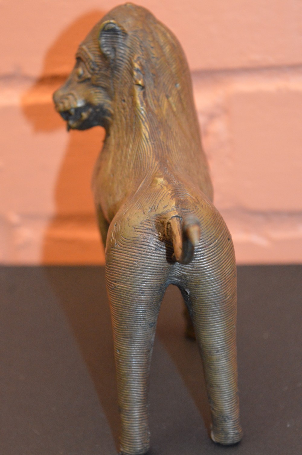 Indo-Persian Bronze Lion, c1860 View VII