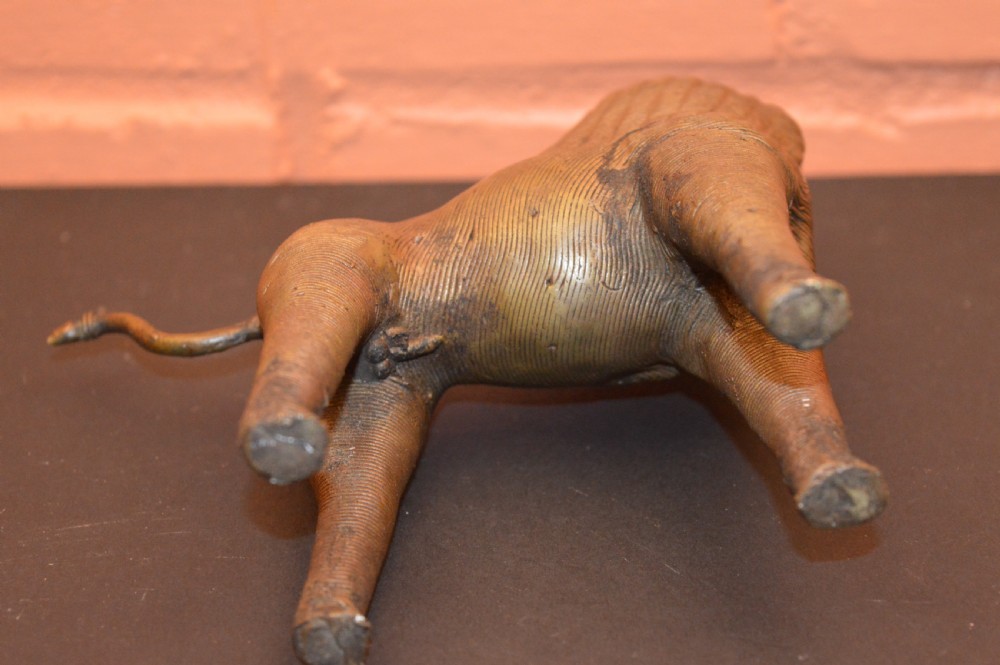 Indo-Persian Bronze Lion, c1860 View IX